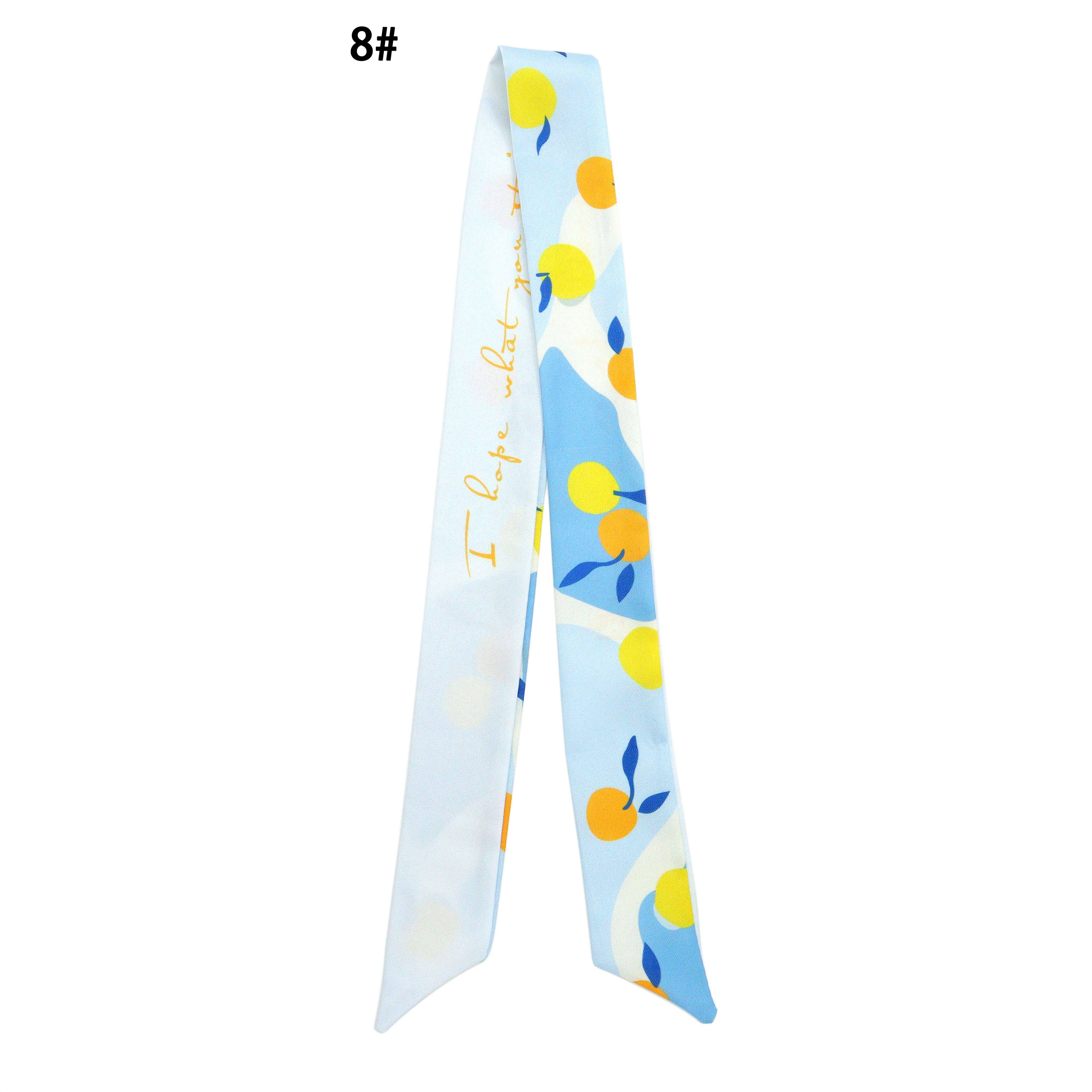 BestBeads&Beyond - Wholesale Scarf – Women's - 15 Asssorted colors Narrow scarf for scarf necklace making, hair&bag scarves accessories, EF8246