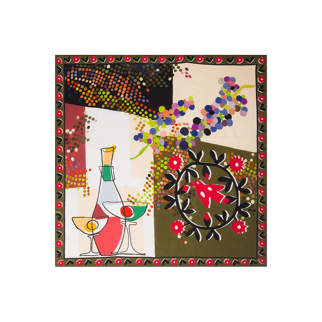 ANI - Wholesale Scarf - Women's - YARA - Silk Printed Scarve