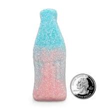 Long Island Candy Factory - Wholesale Gummy - Gustafs Giant Bubble Gum Sour Bottles 2.2 Pound Bag