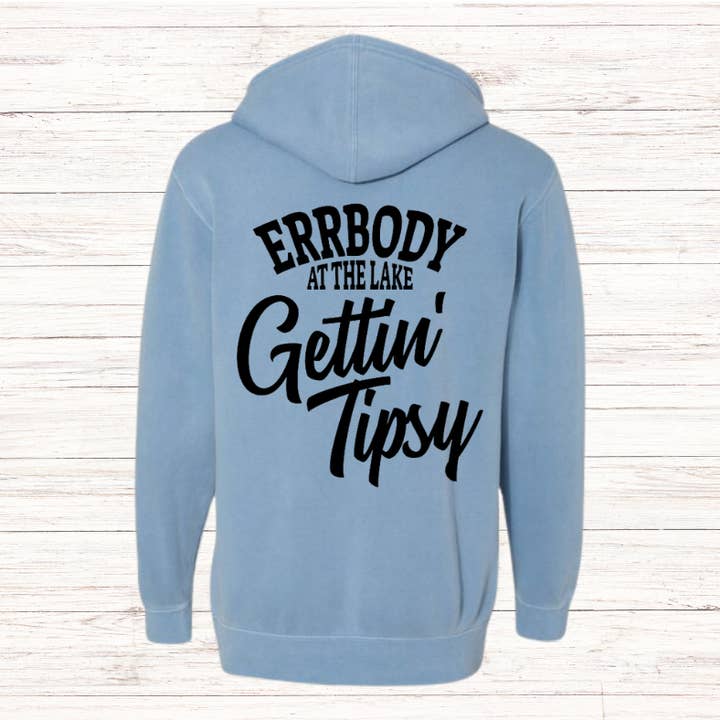 Chandail à capuchon Getting Tipsy pour la vente par Brandy & Daisy's Boutique