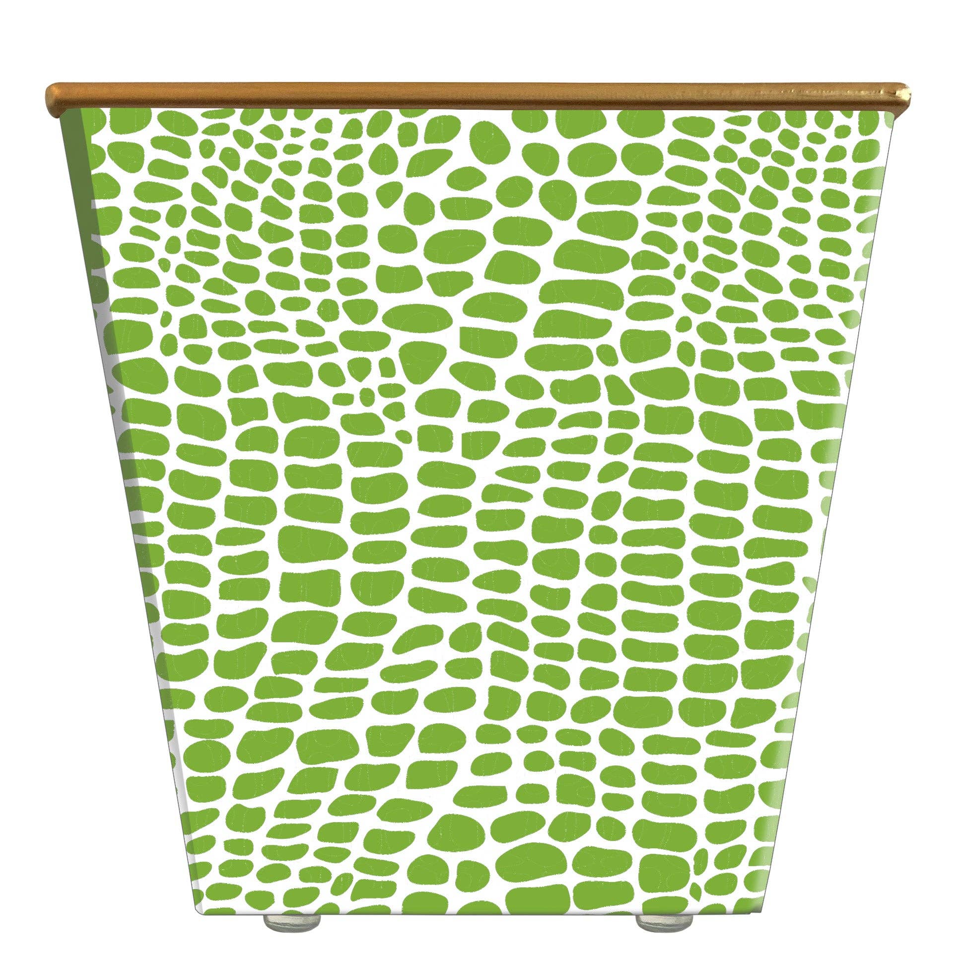 Hedge Farm Candles and Containers – wholesale Plant pot – Alligator Skin Cachepot Container Only4