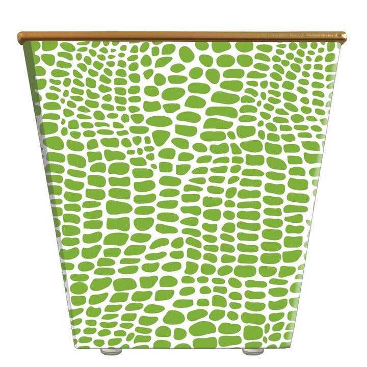 Hedge Farm Candles and Containers – wholesale Plant pot – Alligator Skin Cachepot Container Only4