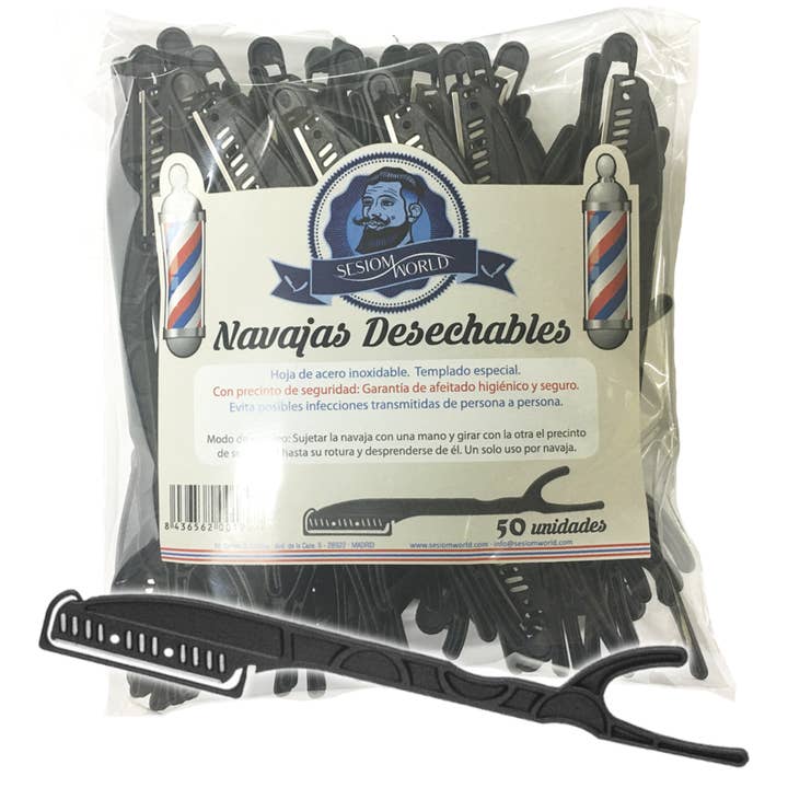 sesioMWorld - M·O·I Professional - Wholesale Nail File - Professional disposable razors hairdresser-barber shop