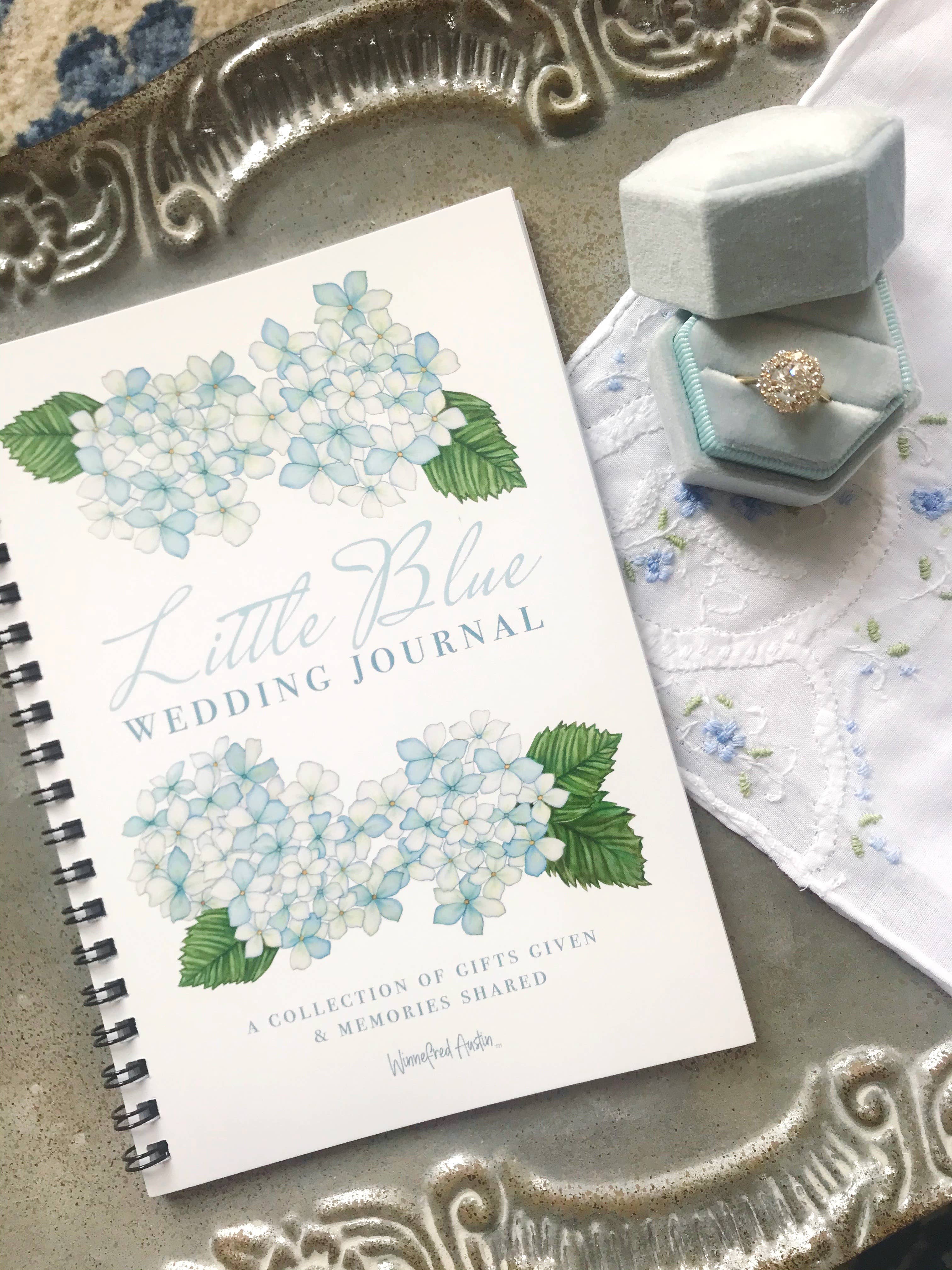 Winnefred Austin - Wholesale Journal/Diary - Little Blue Wedding Journal5