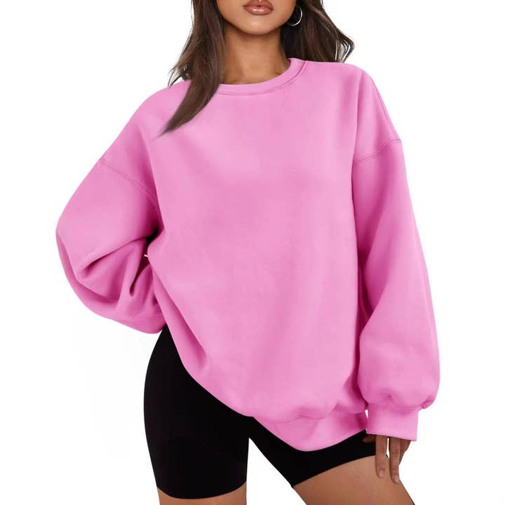 Women Oversize Solid Mock Neck Sweatshirt for Game Day and other Purchase Wholesale champu solido. Free Returns & Net 60 Terms on Faire trending on Faire.