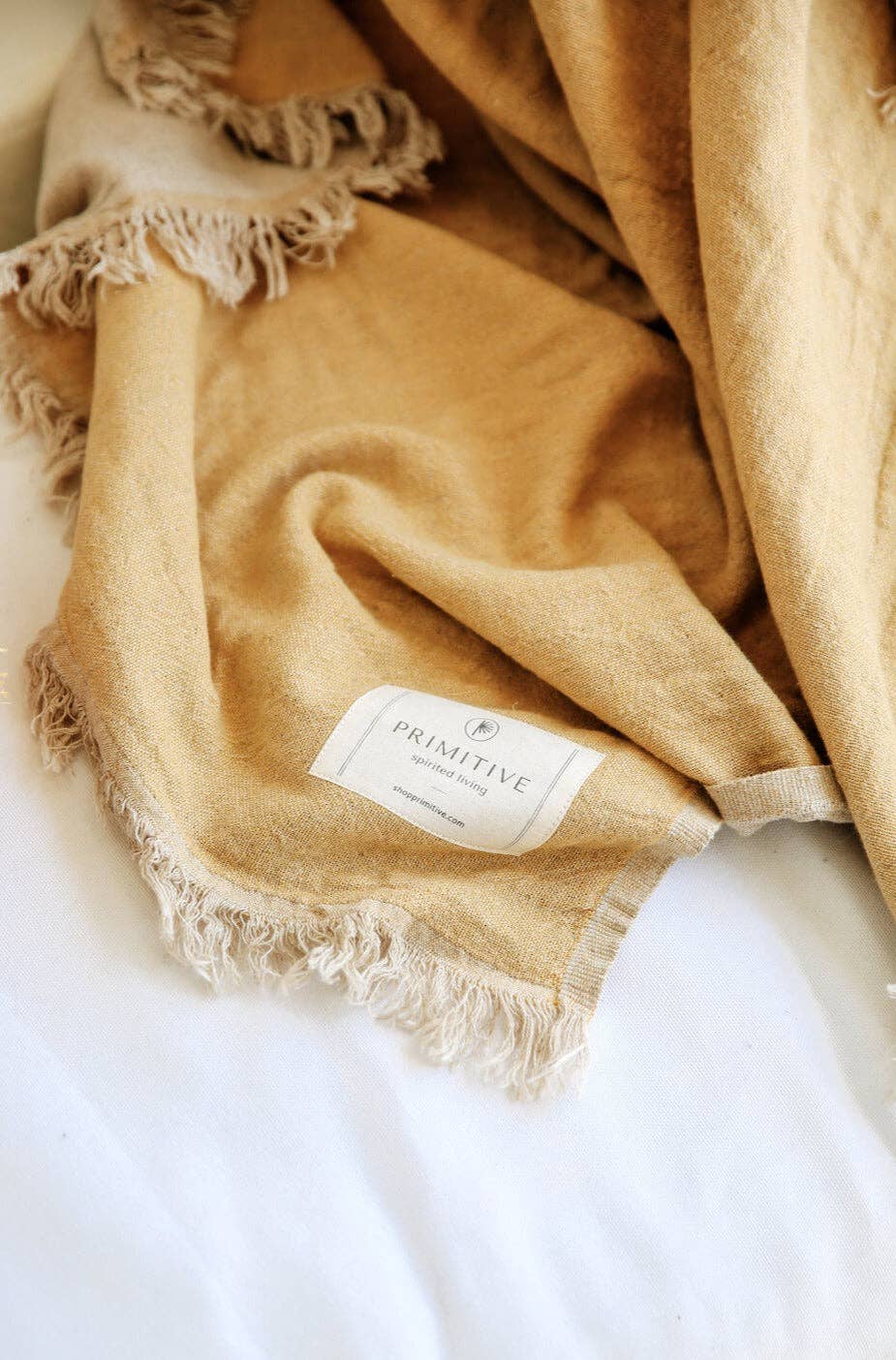 Primitive - Wholesale Decoratiedeken - Barbaresco omkeerbare plaiddeken van linnen W011