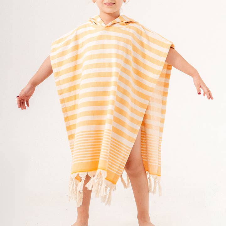 Hooded Poncho Surf Changing Swimming Beach Towel Terrybacked for wholesale by Kikoya