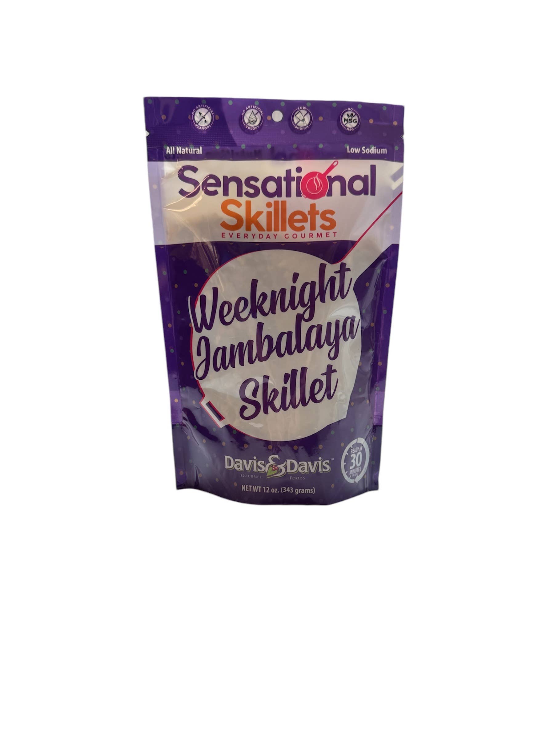 Davis & Davis Gourmet Foods - Wholesale Rice - Weeknight Jambalaya Sensational Skillet