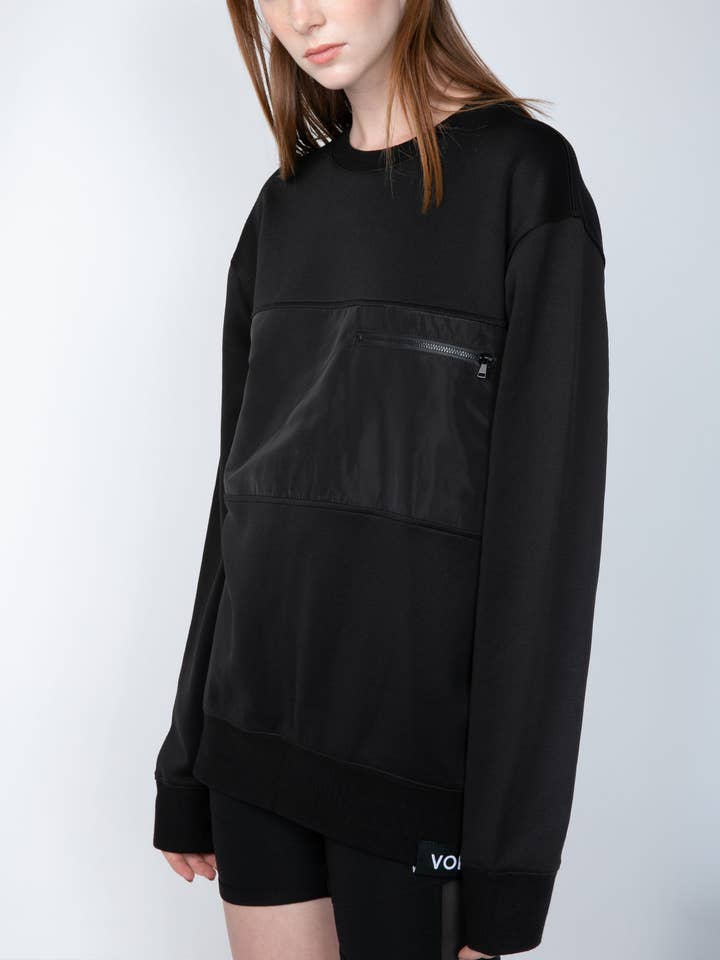 Spacer Sweatshirt With Pocket for wholesale by VOICE OF INSIDERS