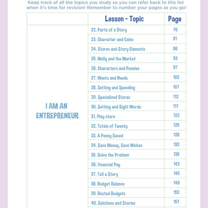 Brings Joy Learning - Wholesale Education - Complete Kindergarten Set - Units 1, 2, and 311