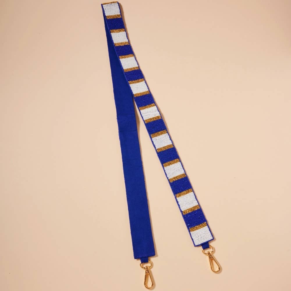 Lilla Haven - Wholesale Bag Strap - Women's - Striped Seed Beaded Bag Strap10