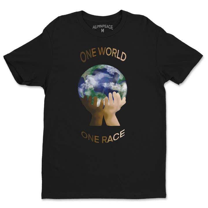 HP-118 "ONE WORLD, ONE RACE" for wholesale by HUMANPEACE
