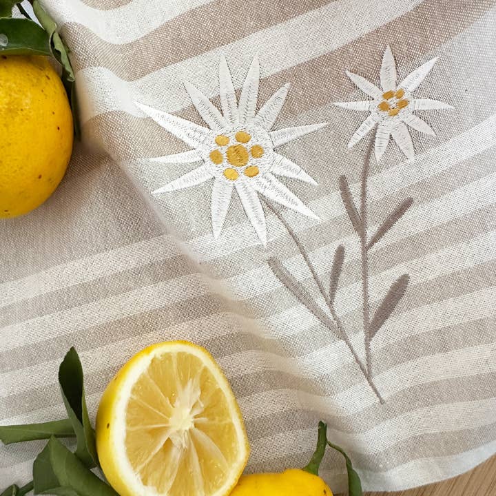 Grubentuch Beke-Marleen Hörmann UG - Wholesale Tea Towel - Landlust Edelweiss1