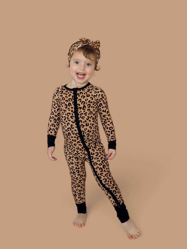 Dream Big Little Co. - Wholesale Jumpsuit - Baby - LEOPARD DREAM ROMPER4
