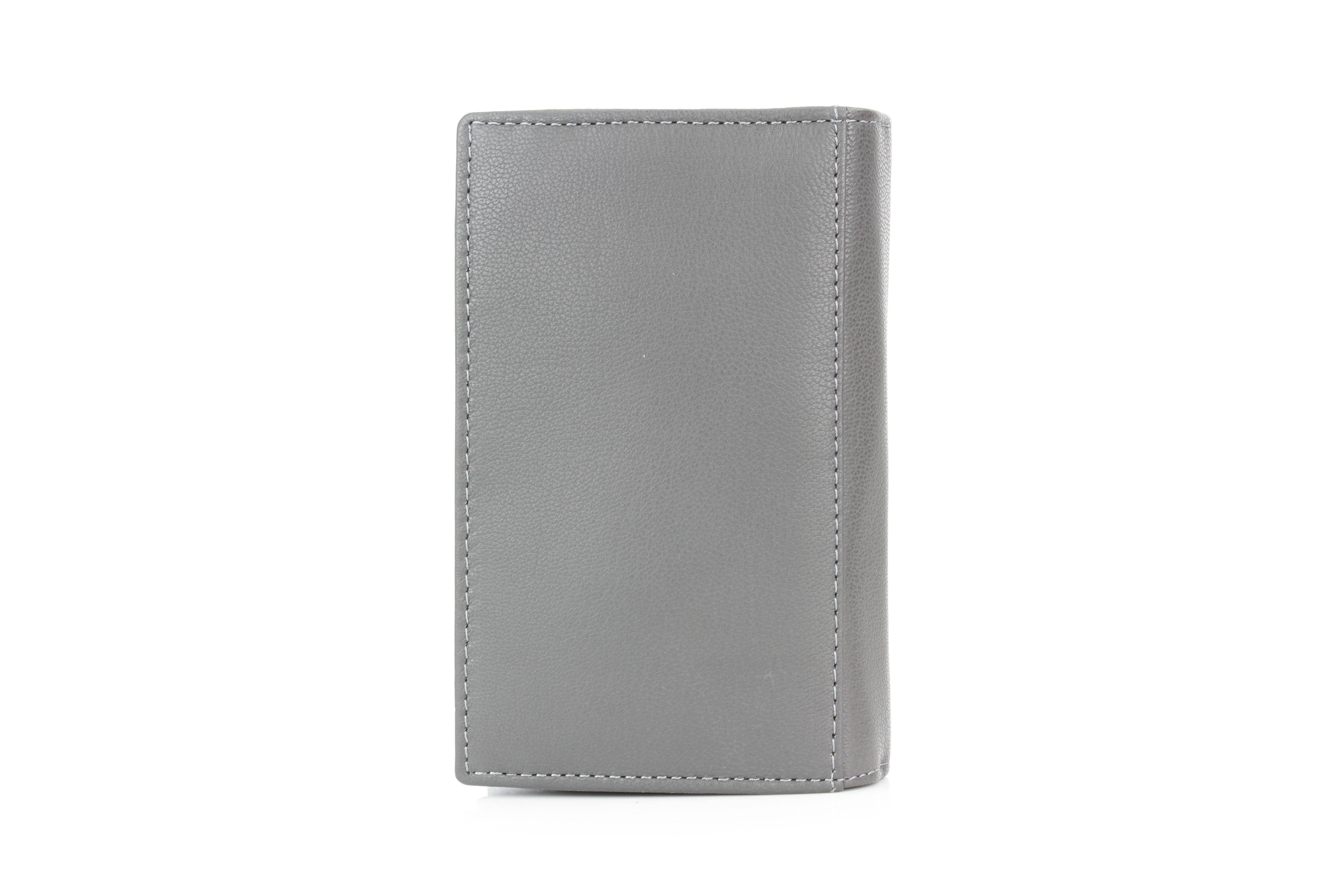 Leather Impressions Inc - Wholesale Wallet - Women's - Snap Leather Clutch Wallet | Zip Pocket RB LW 21 10018