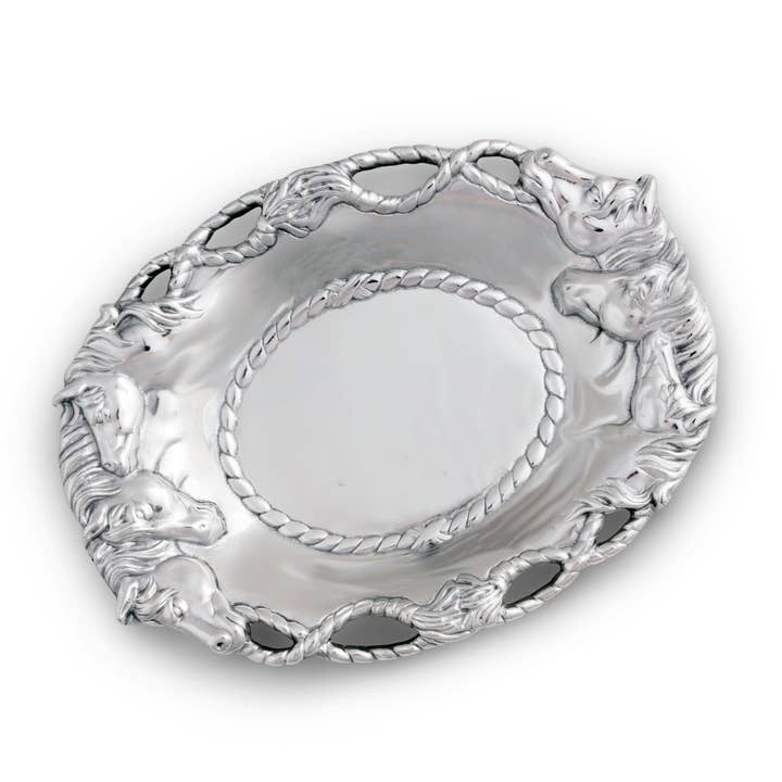 Arthur Court - Wholesale Decorative Tray - Horse Oval Tray
