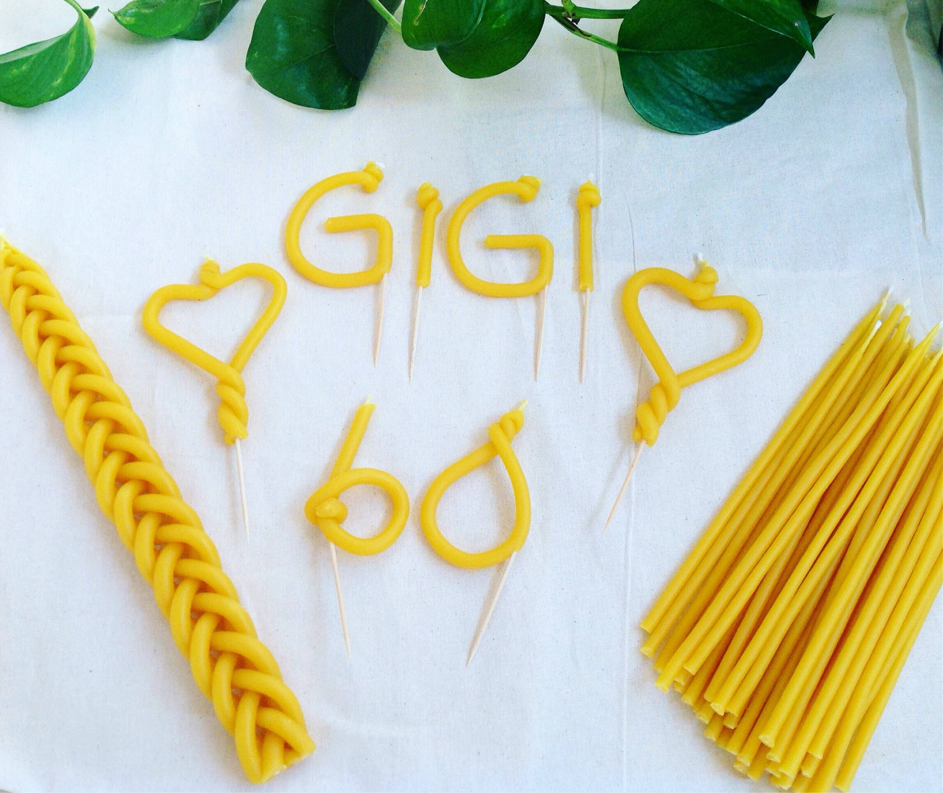 Mile-End Soap & Candle Supply - Wholesale Cake Candle - Beeswax Cupcake Number/Letter Candles - Birthday Candles7