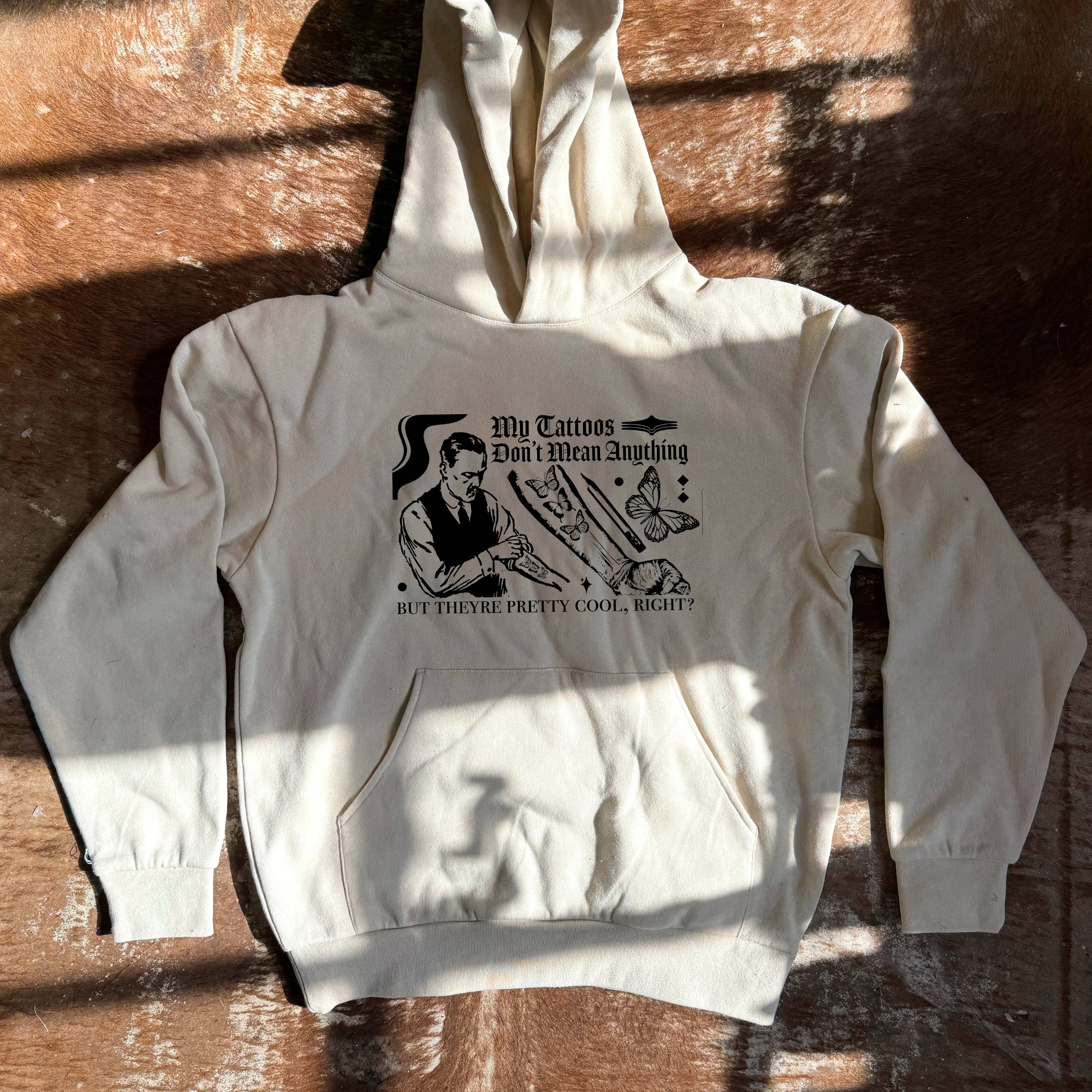 Freddy Tyler Paul - Wholesale Screen Printed T-Shirt - Unisex - 'My Tats Don't Mean Anything' Top2