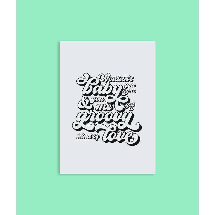 Aces and O's – wholesale Kärlekskort – Nostalgisk typ av kärlek hälsningskort Set3