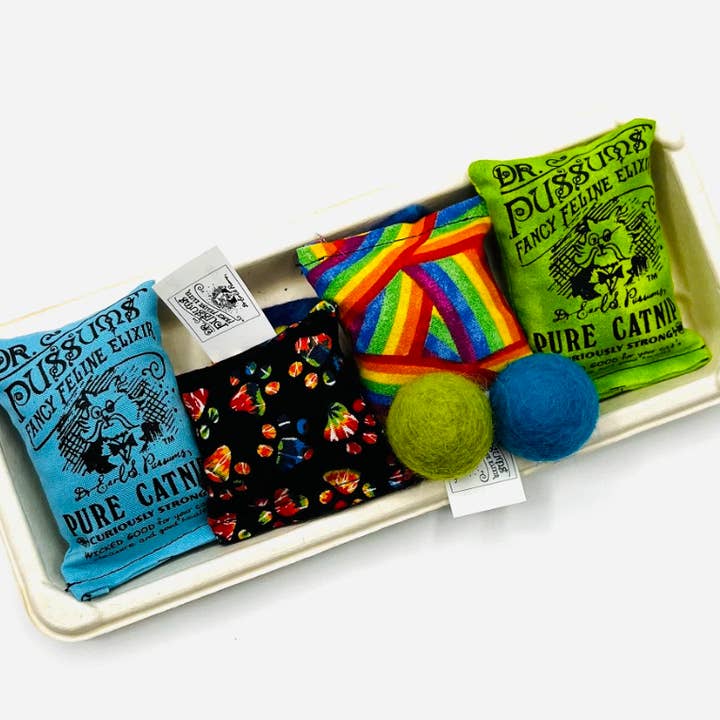 Dr. Pussums Catnip - Wholesale Pet Toy Set - Cat - Party Packs Catnip Toy Gift Set2