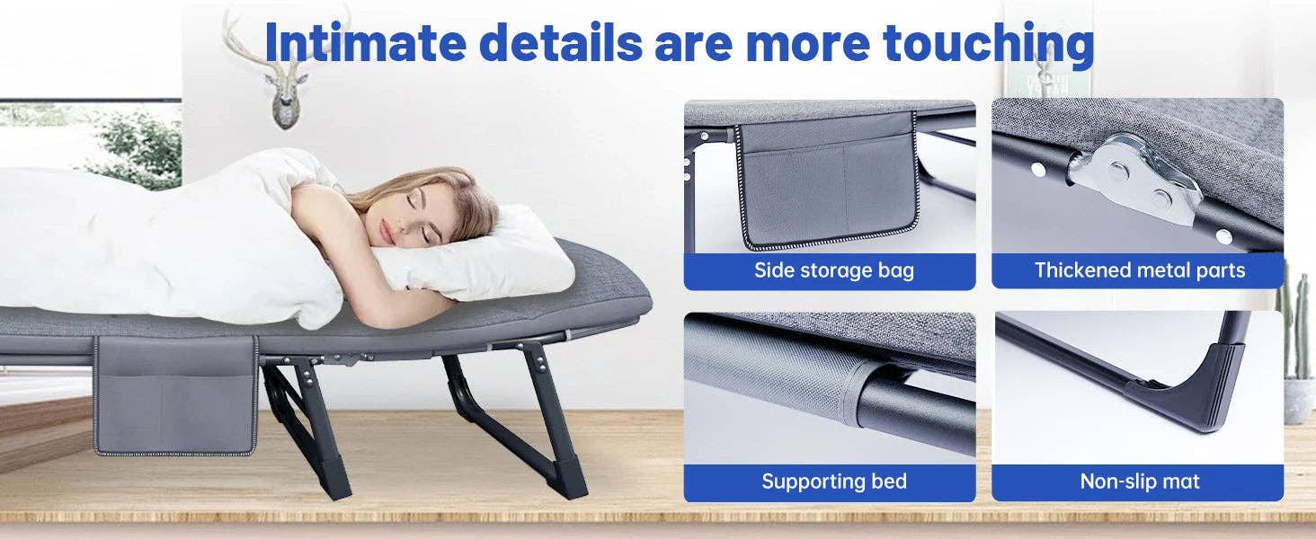 BlakOutlet - Wholesale Sofa - Folding Bed, Household Single Sofa Bed,10