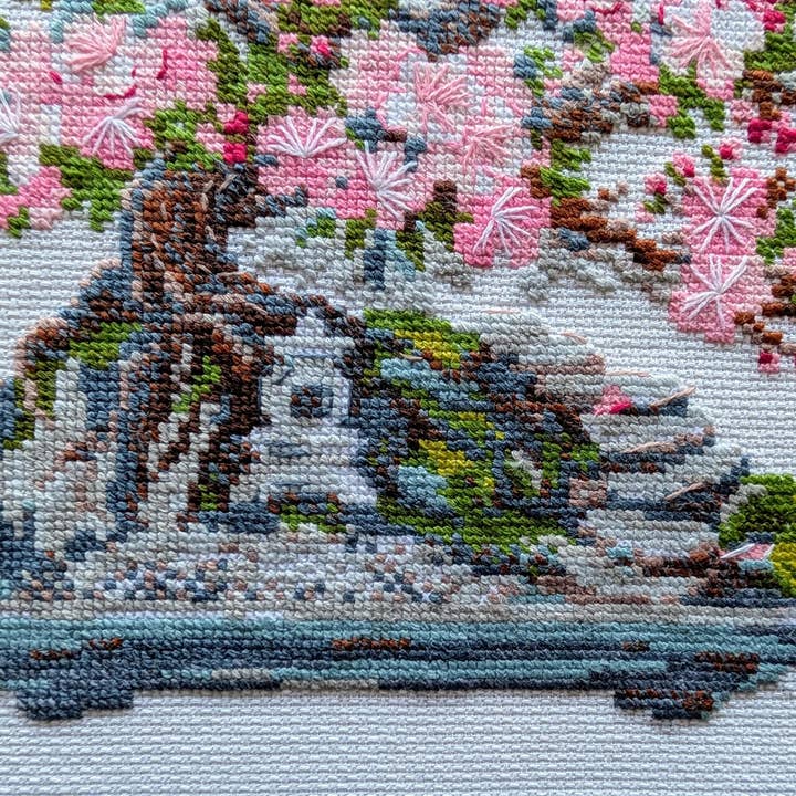 RIOLIS - Wholesale Embroidery/Cross Stitch Supplies - Cross Stitch Kit From Riolis 2042 Flowering Bonsai5