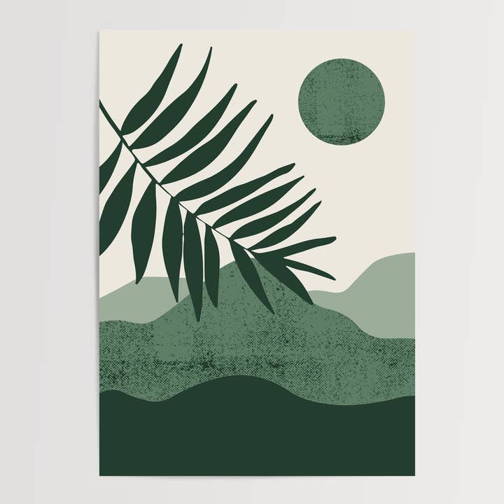 Boho Botanical Print for wholesale by LXR CREATE