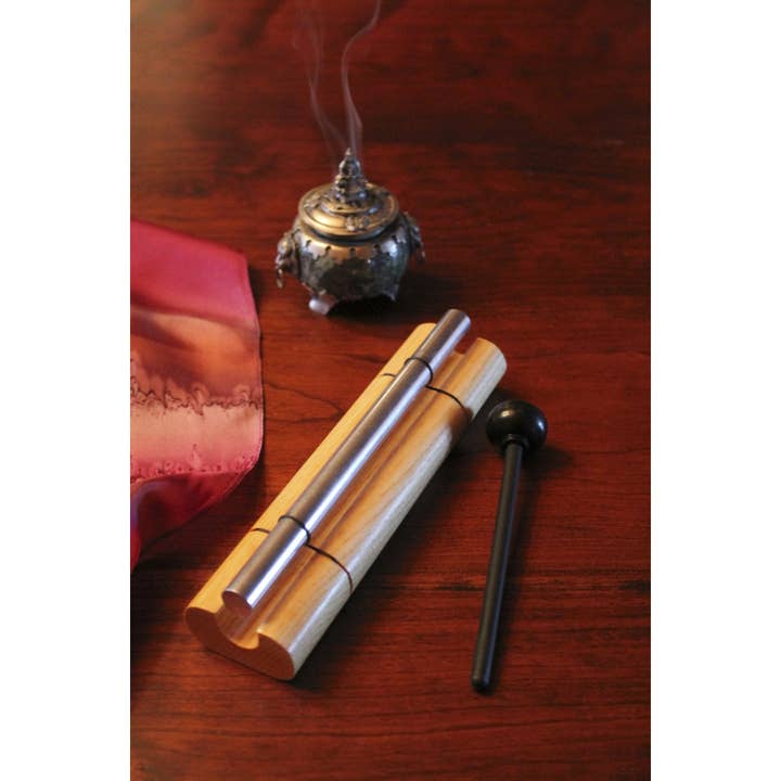 Woodstock Chimes - Wholesale Meditation Supplies - Woodstock Zenergy® Chime - Solo, Silver1