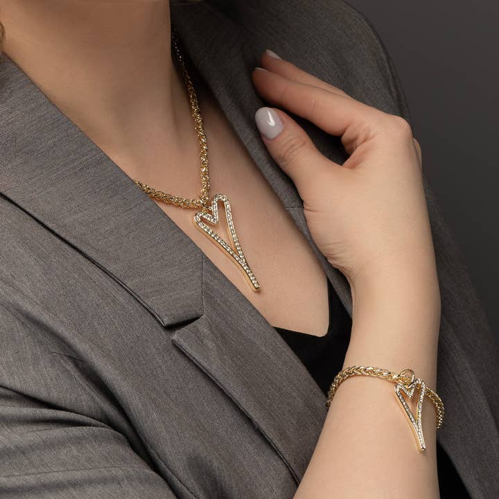 New!!! Yellow Gold Bracelet for wholesale by Miss Dee