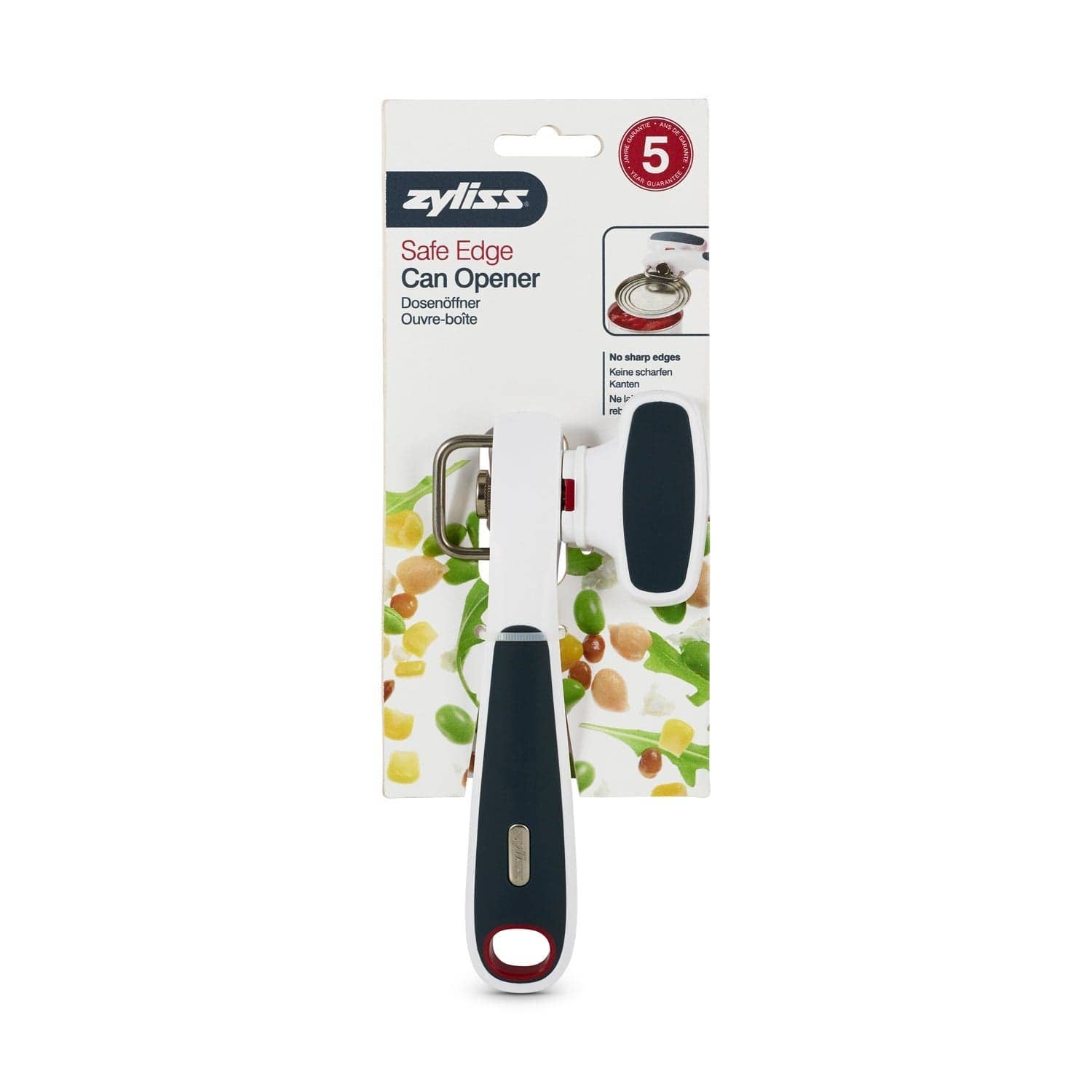 DKHB [Zyliss, Cole & Mason, Swissmar, AdHoc, Ken Hom] - Wholesale Can Opener - Zyliss Safe Edge Can Opener Gray5