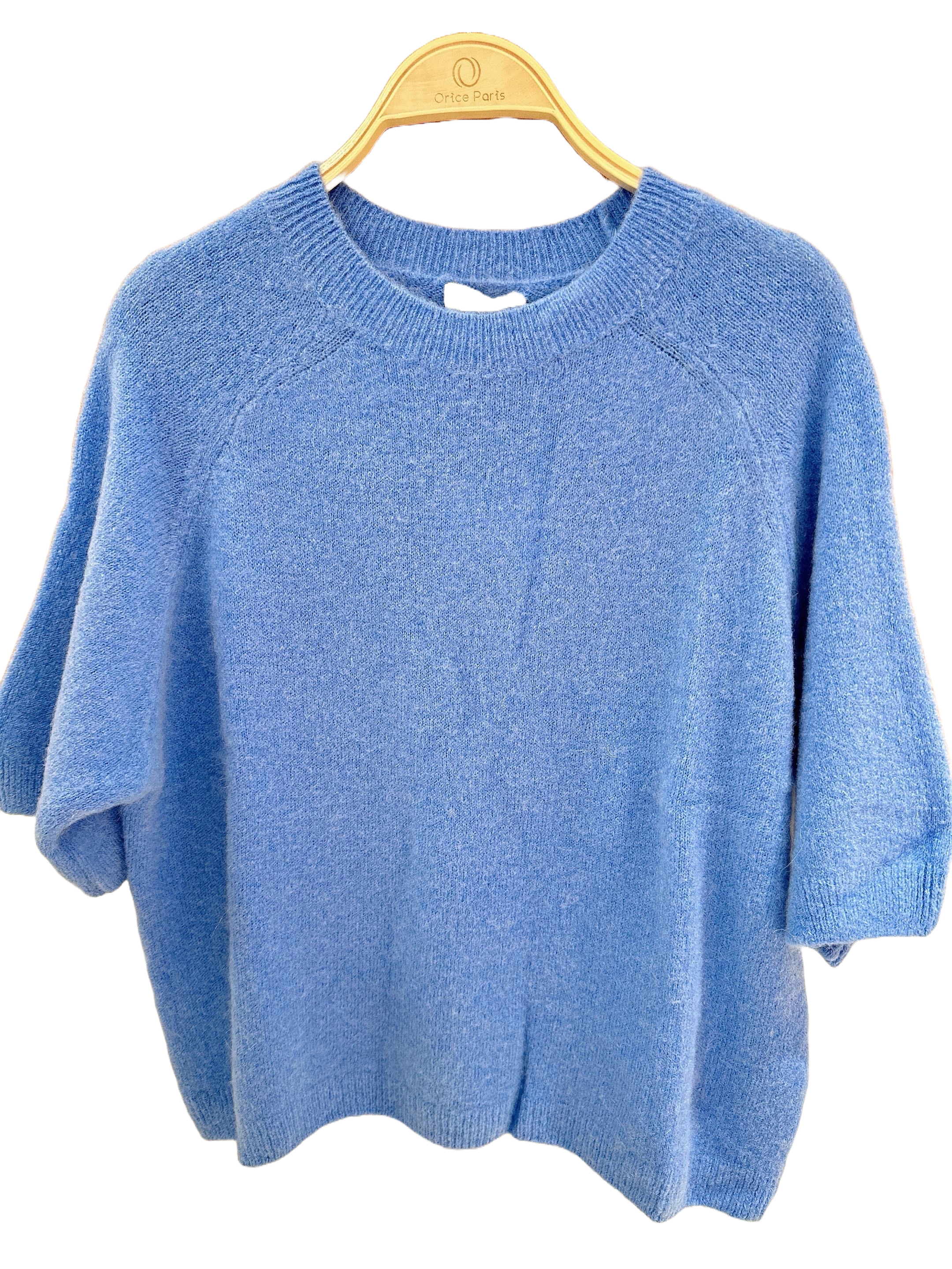 Orice – wholesale Pullovertröja - Dam – Kortärmad rundhalsad stickad tröja - Orice23