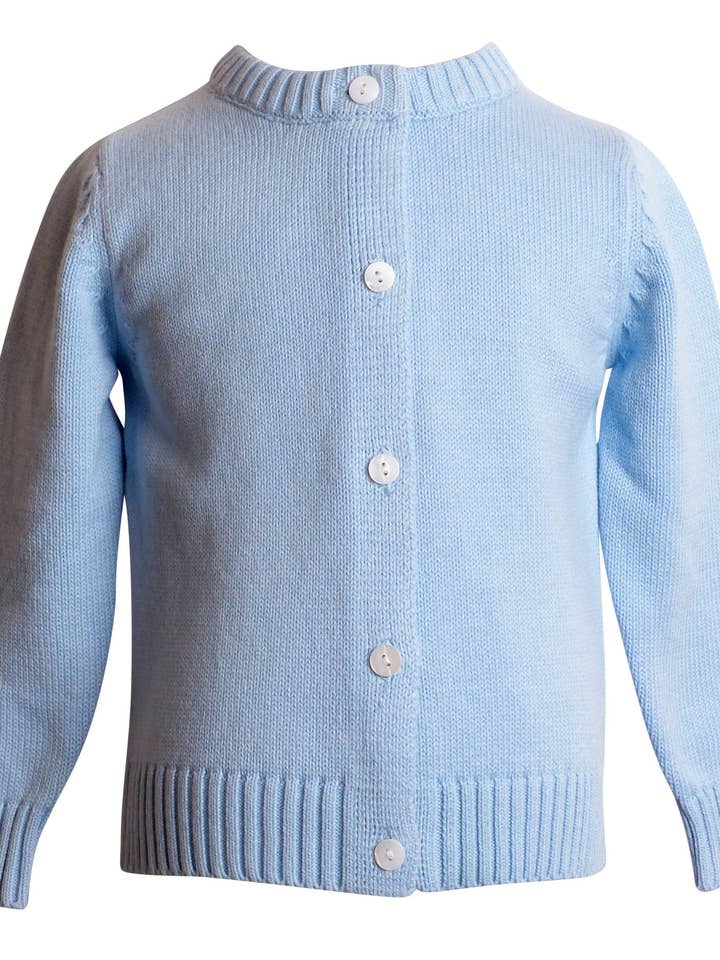 Carey Cardigan - Bleu Clair pour la vente par The Yellow Lamb
