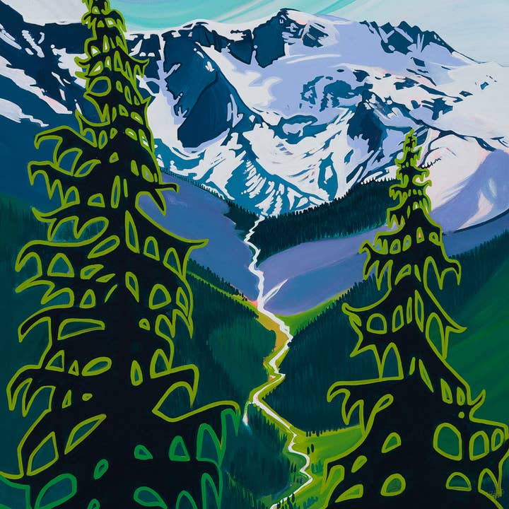 ASULKAN GLACIER | paper print for wholesale by Hayley Stewart Studios