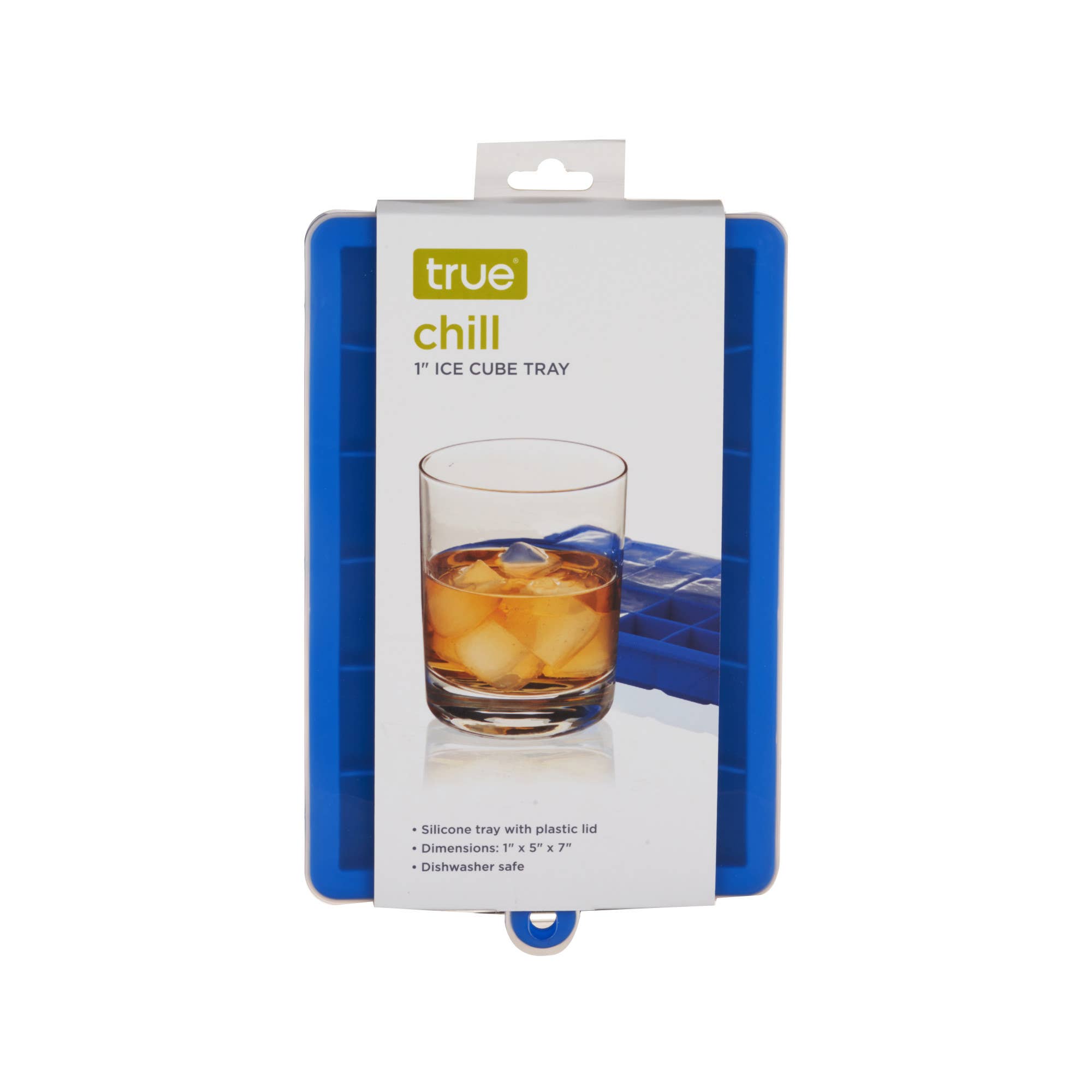 TRUE - Wholesale Ice Tray/Mold - Chill 1 inch Ice Cube Tray with Lid Blue Red Bulk Assortment1