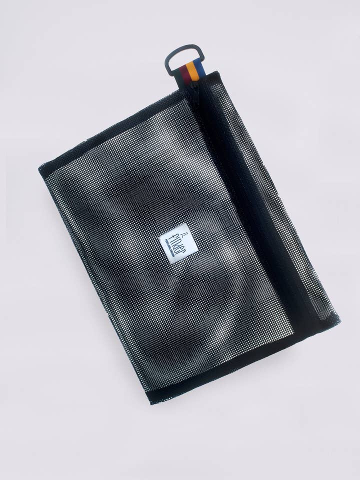 Black Travel Pouch Large for wholesale by Finder Goods