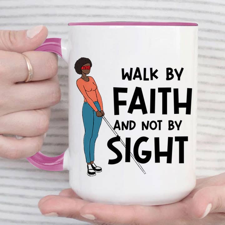 Gehen Sie durch den Glauben und nicht durch Sicht für den Großhandel von Everything Mugs