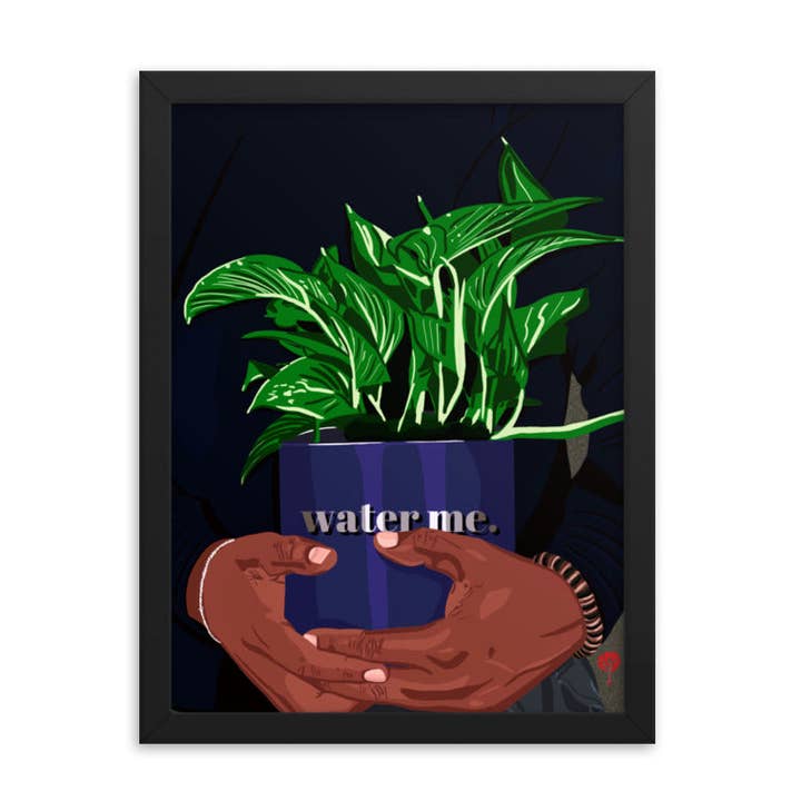 Water Me (Chocolate) Imprimer pour la vente par KandyAppleTree