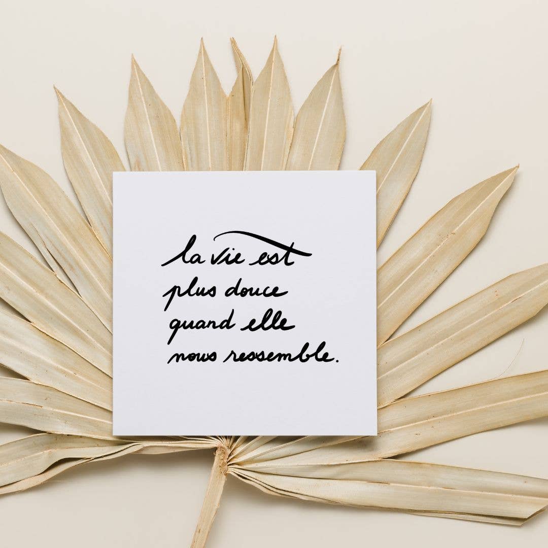 GreenMa - Wholesale Love Card - 21 CARDS 15X15 cm - THE CHARM OF WORDS17