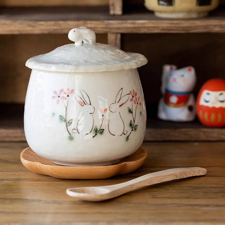 Bol à vapeur en céramique Seto-Yaki pour la vente par MinoCraft