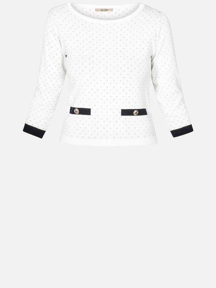 Mikro-Tupfen-Bootstrikot 98% Vi 2% Ea für den Großhandel von No-nà by Siste's