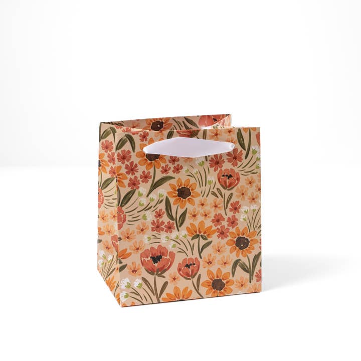 Elyse Breanne Design - Wholesale Gift bag - Sunny Poppies Gift Bag