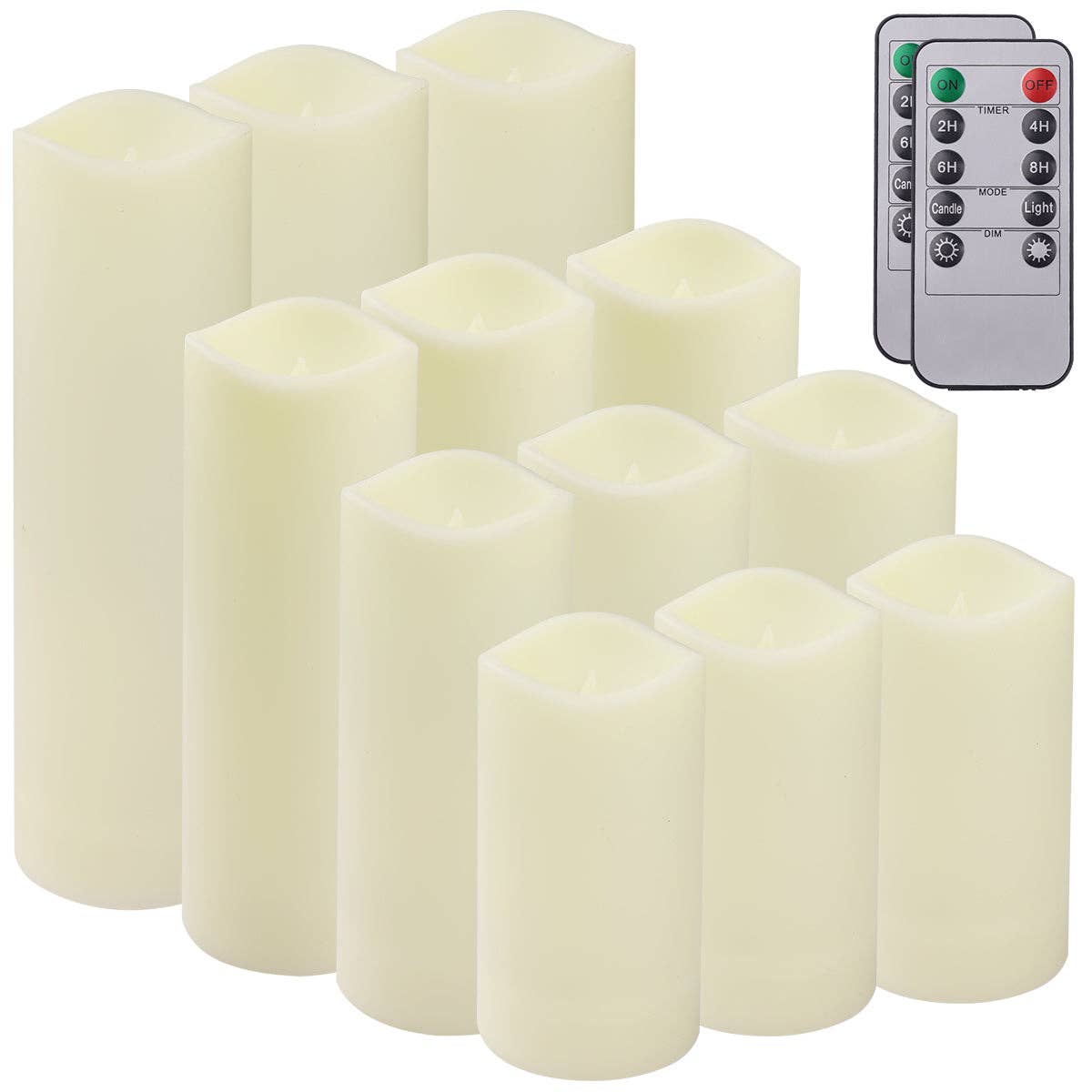 Onamaste - Vendita all'ingrosso Candela senza fiamma - Candele LED con effetto fiamma1