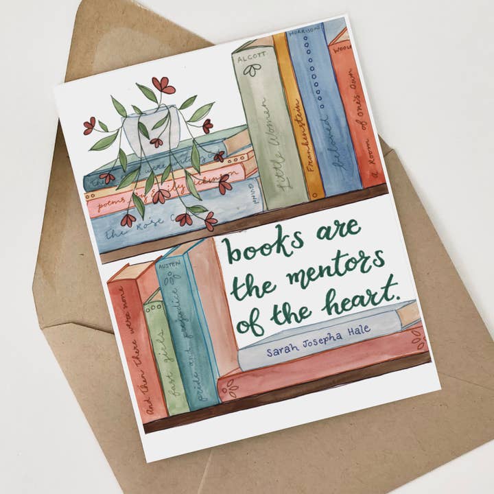 Sarah Josepha Hale Greeting Card for wholesale by She Said It.