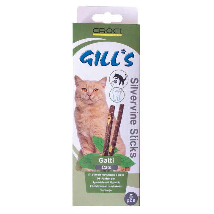Croci - Wholesale Pet Toy - Cat - Chewable sticks with catnip - Gill's - Croci