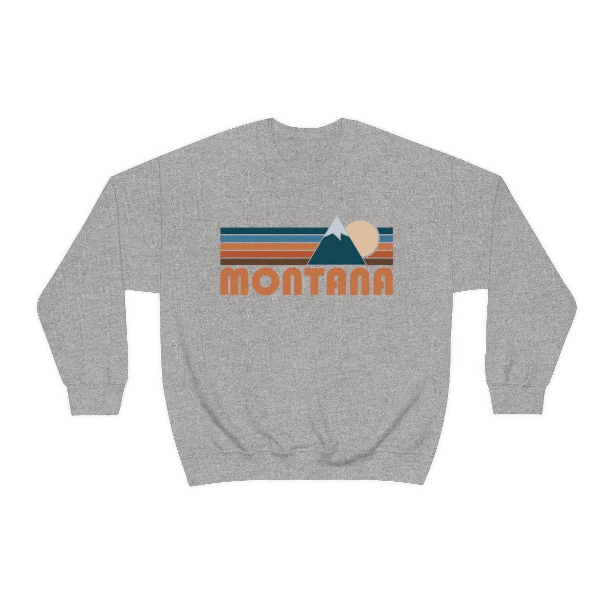 Hey Mountains - Wholesale Graphic Sweatshirt - Women's - Montana Sweatshirt - Retro Mountain Unisex4