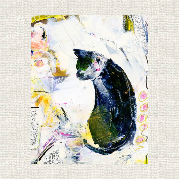 „Iris“ for engroshandel hos Connie Collum Art