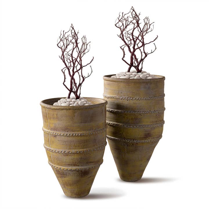 Limyra Outdoor Planter Set for wholesale by River Art Stone