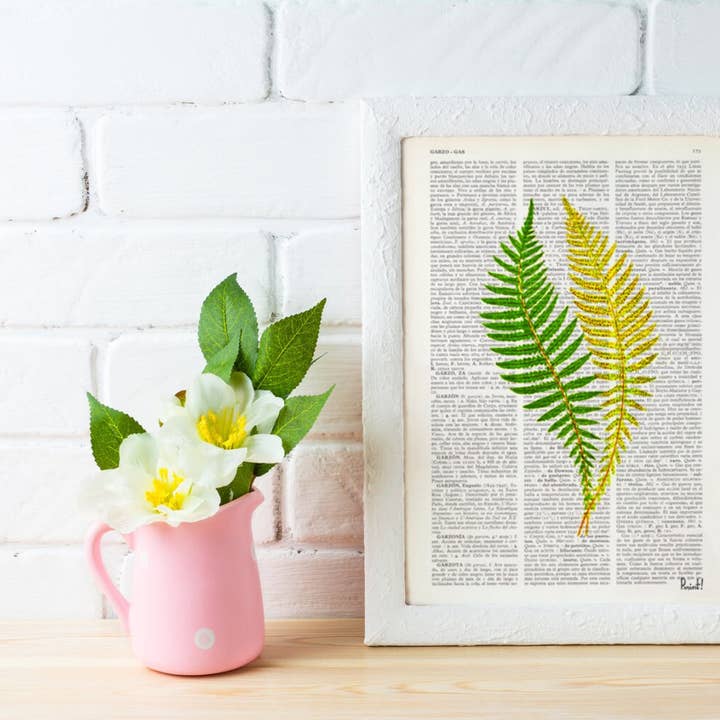 Grøn bregne n02 Kunsttryk for engroshandel hos PRRINT!