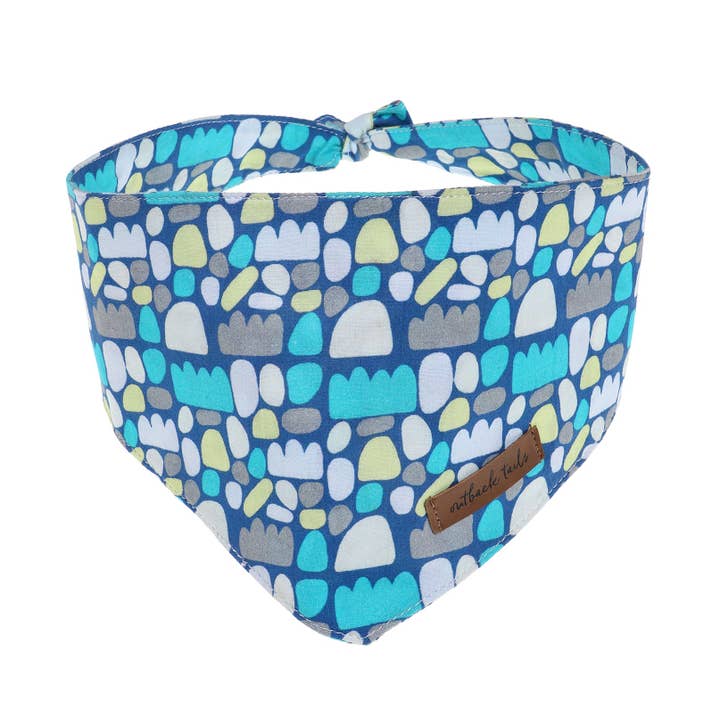 Outback Tails – wholesale Bandana - Hund – Hundbandana - Puli Puli (Blå)
