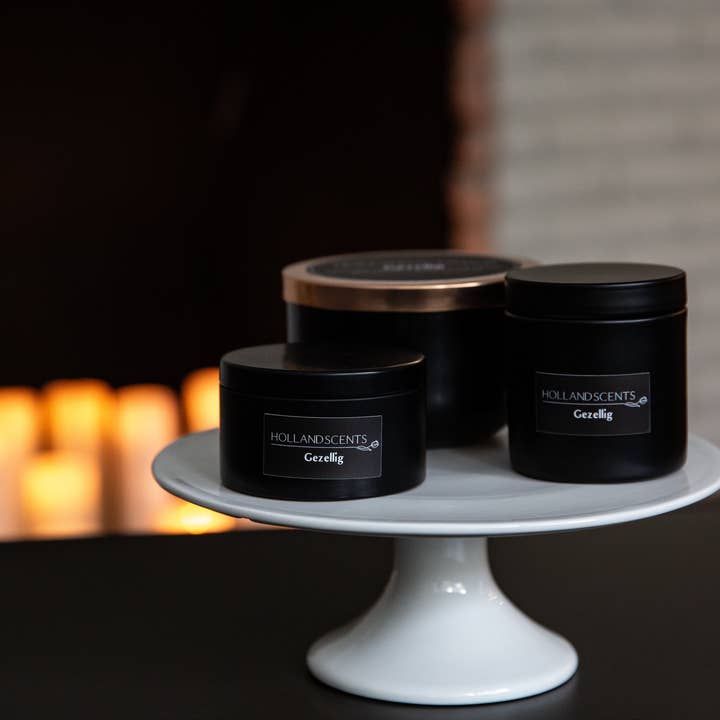 Holland Scents - Wholesale Jar/Filled Candle - Gezellig1